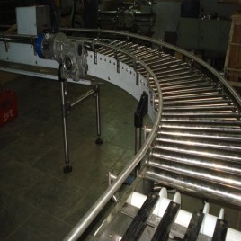 Stainless Steel Slat Chain Conveyors, Capacity: 150-200 kg per feet