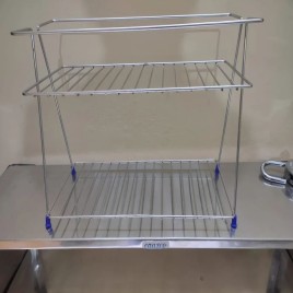 Stainless Steel Spice Rack, No. Of Shelves: 2 Shelves, Size/Dimensions: Standard