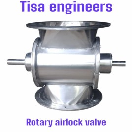Stainless Steel S.S Rotary Airlock Valve, Diameter: 100 mm, Valve Size: 6 Inch