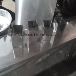 STAINLESS STEEL Ss Square Container