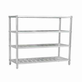 Stainless Steel Stand with 4 shelves - 1200mm