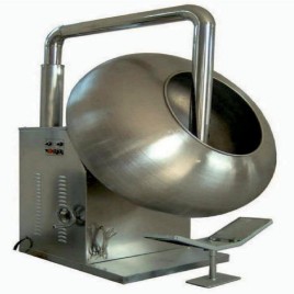 Stainless Steel Sugar Coating Pan, Capacity: 50 kg