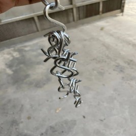 Stainless Steel White S Shape Utility Hooks