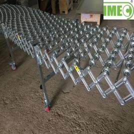 Standard IMEC/STEEL SKATE WHEEL CONVEYOR, Roller Diameter: 50mm, Capacity: 20kgs