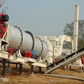 Stationary Asphalt Hot Mix Plant DM-50, For Road Construction, Capacity: 60 To 90 Ton Per Hour