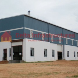 Steel Frame Structures Godown Construction Service