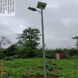 Steel Modular Solar Street Light Pole