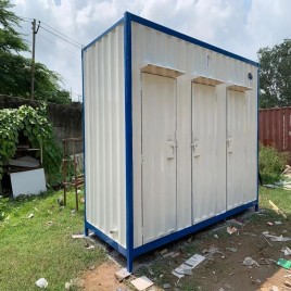 Steel Panel Build Prefabricated Mobile Toilets