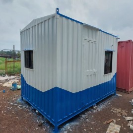 Steel Portable Security Cabin