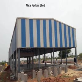 Steel Prefab Metal Factory Shed