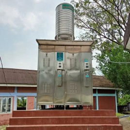 Steel Prefab Mobile E Toilet