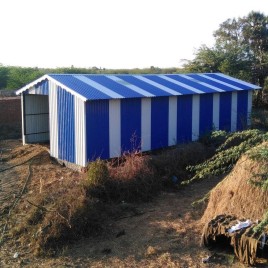 Steel Prefab Sheet Metal Shed