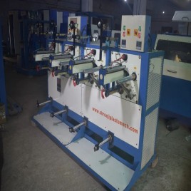 Steel SHREEJI Online cheese Winding Machine, 500-800 rpm, Automation Grade: Automatic