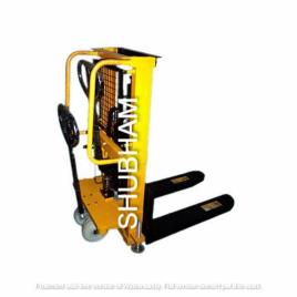 Steel Shubham Engineering Mini Hand Stacker, for Material Handling