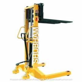 Steel Shubham Engineering Mini Hand Stacker, for Material Handling