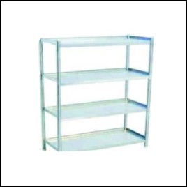 Steel Silver Storage Rack, For Industrial