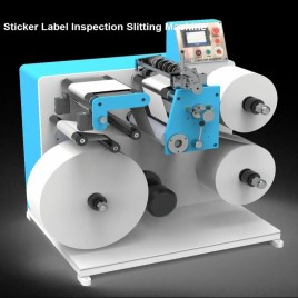 Sticker Label Inspection Slitting Machine, For Labeling