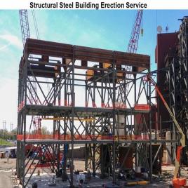 Structural Steel Building Erection Service