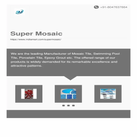 Super Mosaic Cast Iron Swimming Pool Heat Pump