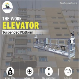 Suspended Rope Platform, 800 Kg