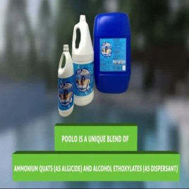 Swimming Pool Algaecide Chemical, Physical State: Liquid