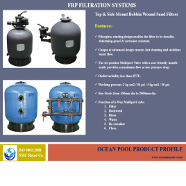 Swimming Pool MS Sand Filter