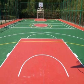 Synthetic Basketball Court Flooring