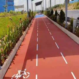 Synthetic Matte Cycling Track Flooring