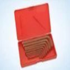 Taparia Allen Keys Set(Inch Sizes) Brown Finish Box