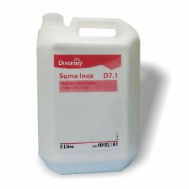 Taski Suma Inox D7, For Stainless Steel Surfaces, Packaging Type: Can