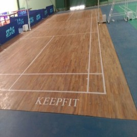 Teak Wood Indoor Wooden Sports Flooring