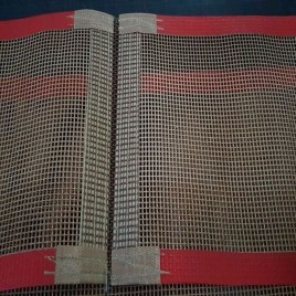 Teflon Mesh Conveyor Belt, Belt Thickness: Up to 2 mm