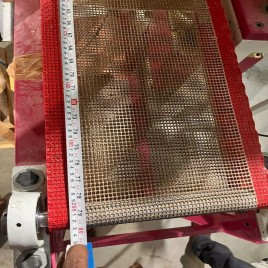 Teflon Mesh Conveyor Belt, Belt Thickness: Up to 2 mm