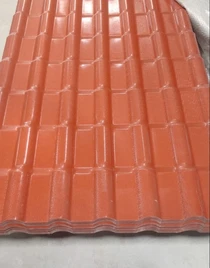 Terracotta and grey Duratop UPVC Roofing Sheets