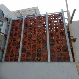 Terracotta Wall Tiles, Size: 1x1 Feet