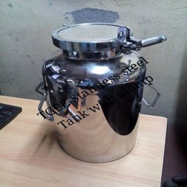 TGPE 316 Stainless Steel Tank with Clamp, Capacity: 5000-10000 L, 5LTR