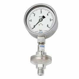 Threaded Diaphragm Seal with Pressure Gauge 232.50