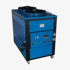 Three Automatic 5 TR Industrial Process Water Chiller, Water-Cooled