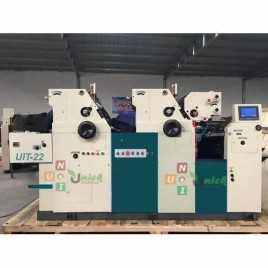 Three Color Non Woven Bag Printing Machine