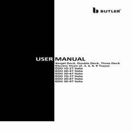 Three Deck Electric Oven - 9 Trays