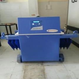 Three Phase 5KVA - 1000KVA Oil Cooled Servo Voltage Stabilizer, Output Voltage: Custom