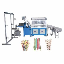 Three Phase RZM-500 Paper Straw Making Machine