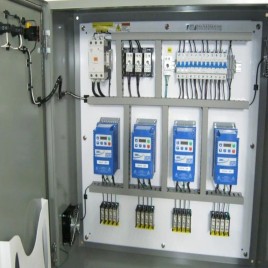 Three Phase Wired Servo Drive Soft starter Control Panel