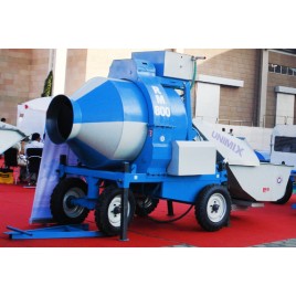 Tilting Drum Mixer Reversible Concrete Mixer, For Industrial