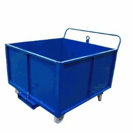 Tilting Type Box Trolley On Four Wheels