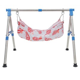 TinyTyke Baby Swings Prime R Blue- Manual Baby Cradle Ghodiyu Crib Swing Jhula