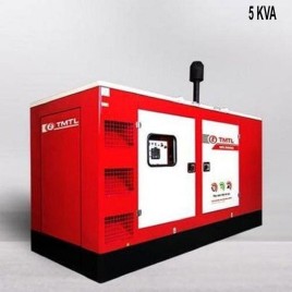 TMTL 5 kVA Eicher Engine Prime Power Diesel Generator, Single Phase