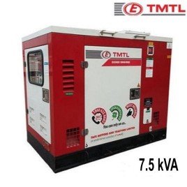 TMTL 7.5 kVA Eicher Engine Prime Silent Diesel Generator, Single Phase