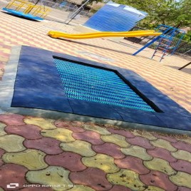 Toy Park Household Square Trampoline