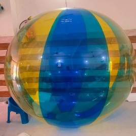 TPU Water Ball, Valve Size: Size 6X6 Feet